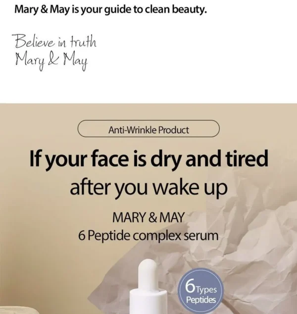 Mary&May - 6 Peptide Complex Serum