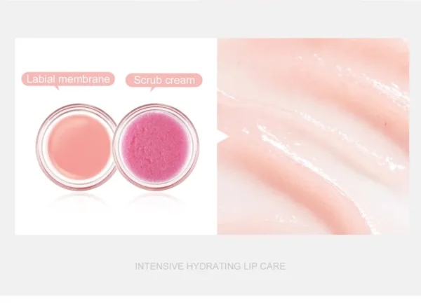 HANDAIYAN - 2 In 1 Sugar Scrub & Lip Repair Mask