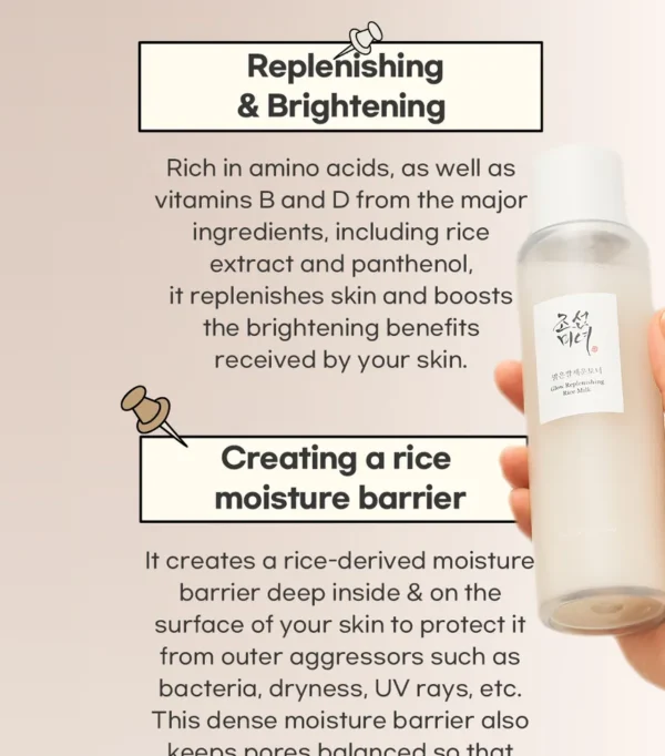 Beauty of Joseon - Glow Replenishing Rice Milk
