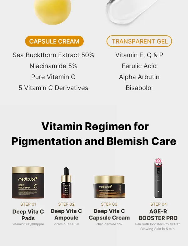 medicube - Deep Vita C Capsule Cream