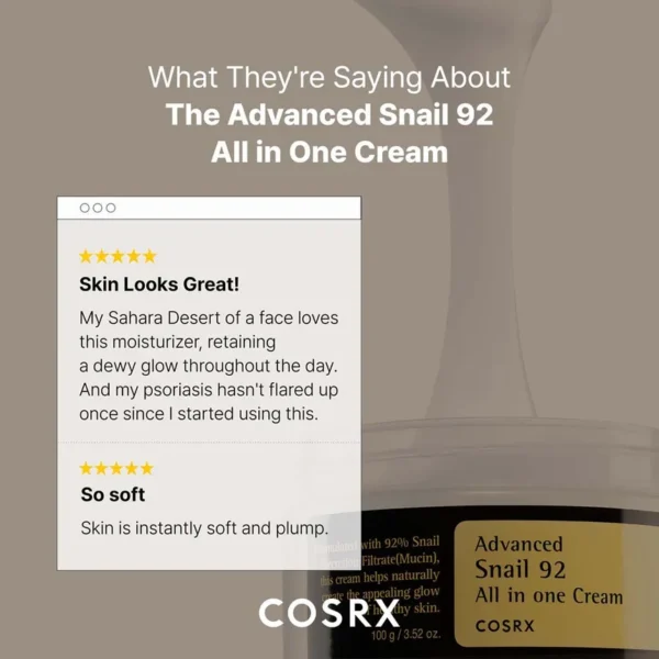 COSRX - Advanced Snail 92 All In One Cream