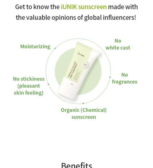 iUNIK - Centella Calming Daily Sunscreen