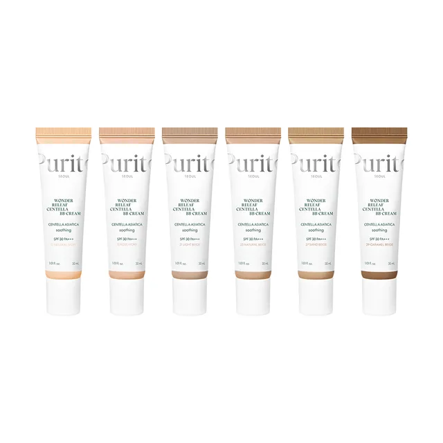 Purito SEOUL - Wonder Releaf Centella BB Cream - 6 Colors