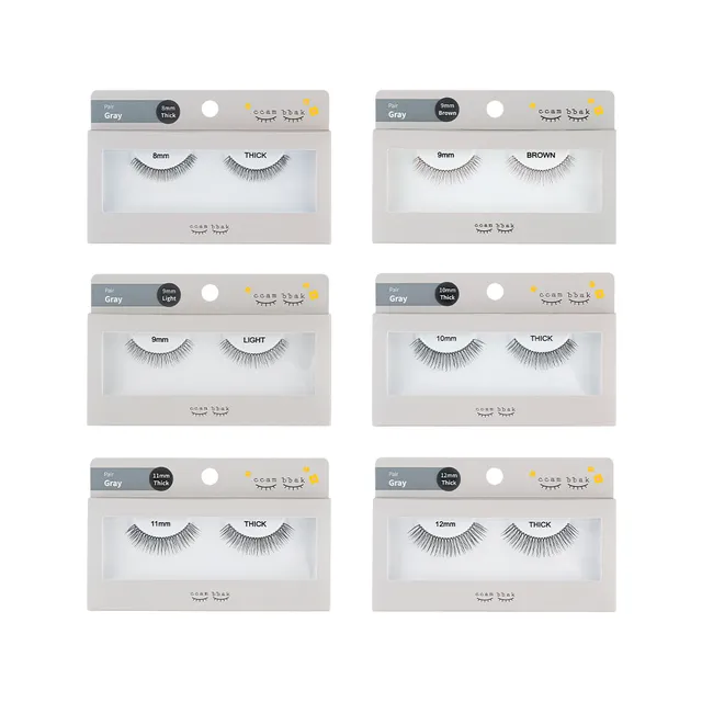 ccam bbak - Original Eyelash Pair - 9 Types