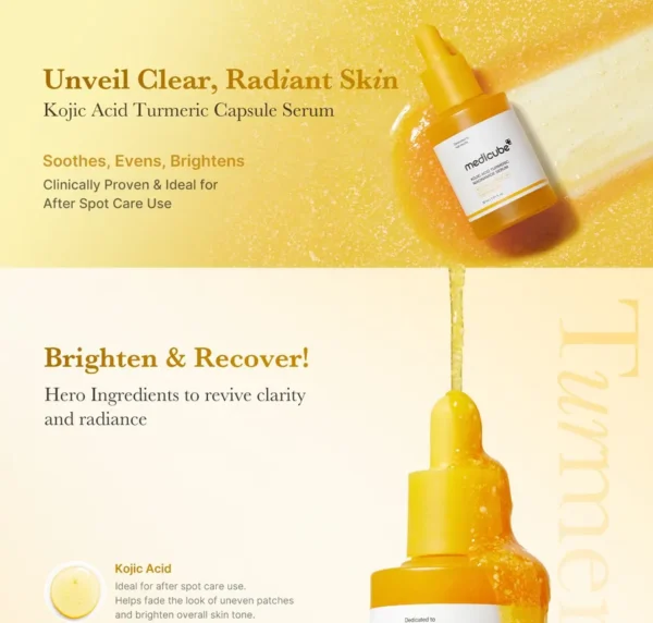medicube - Kojic Acid Turmeric Niacinamide Serum