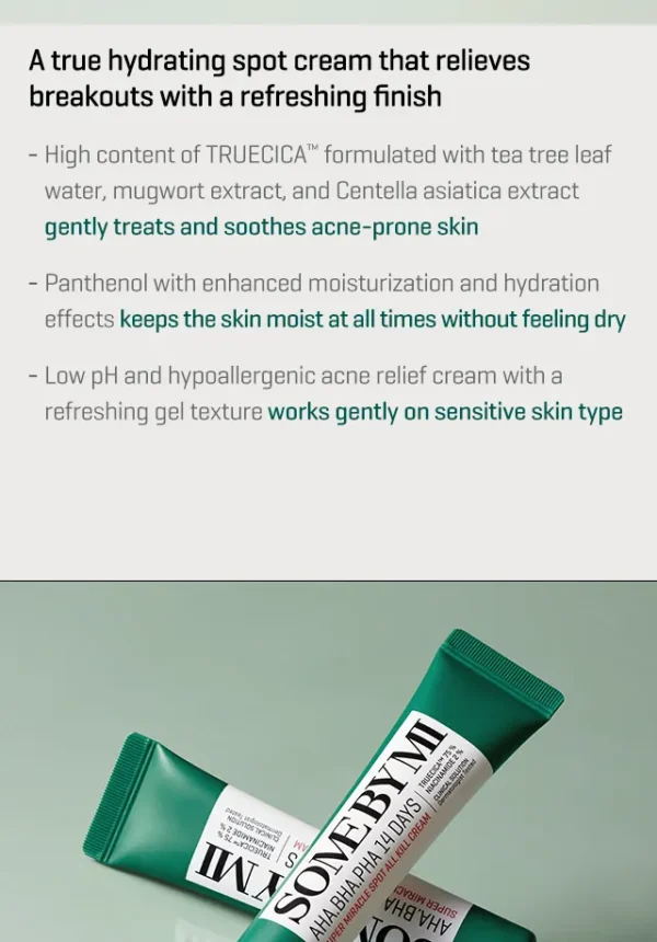 SOME BY MI - AHA, BHA, PHA 14 Days Super Miracle Spot All Kill Cream