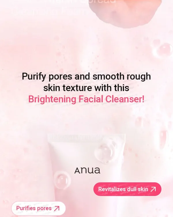 Anua - Peach Niacin Spread Cleansing Foam