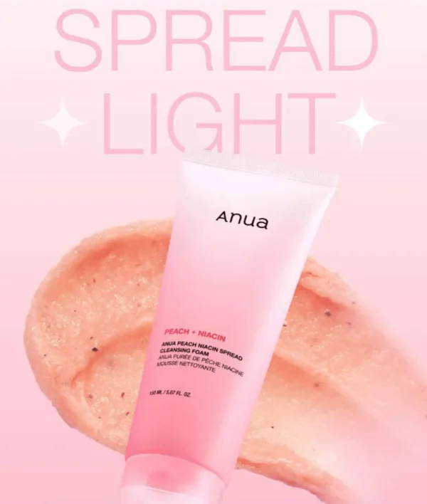 Anua - Peach Niacin Spread Cleansing Foam