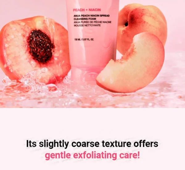Anua - Peach Niacin Spread Cleansing Foam