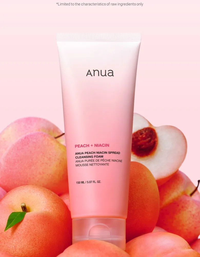Anua - Peach Niacin Spread Cleansing Foam
