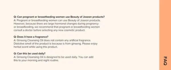 Beauty of Joseon - Ginseng Cleansing Oil
