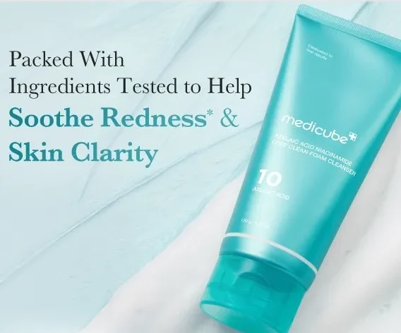 medicube - Azelaic Acid Niacinamide Deep Clean Foam Cleanser
