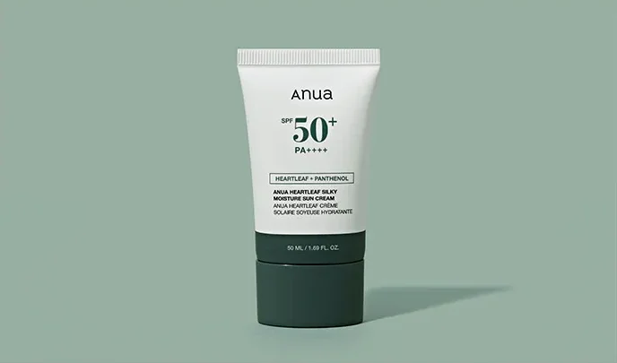 Anua - Heartleaf Silky Moisture Sun Cream