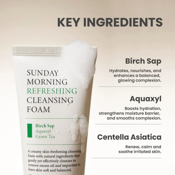 AXIS-Y - Sunday Morning Refreshing Cleansing Foam