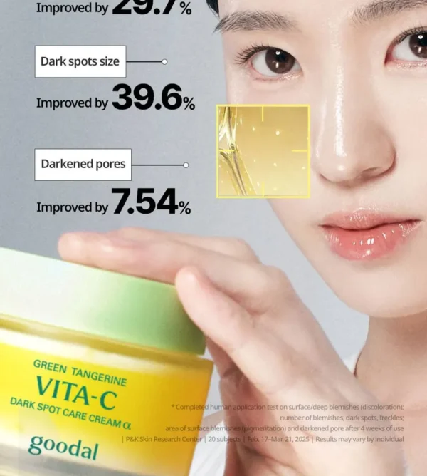 Goodal - Green Tangerine Vita C Dark Spot Care Cream Alpha